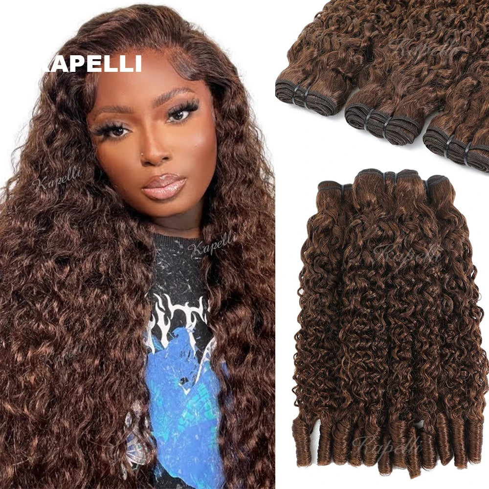 10A Burmese Curly Bundles Virgin Hair Burmese Vietnamese Raw Human Hair Extensions 3C4A Spiral Curly Hair Bundles 1/3/4 Pcs