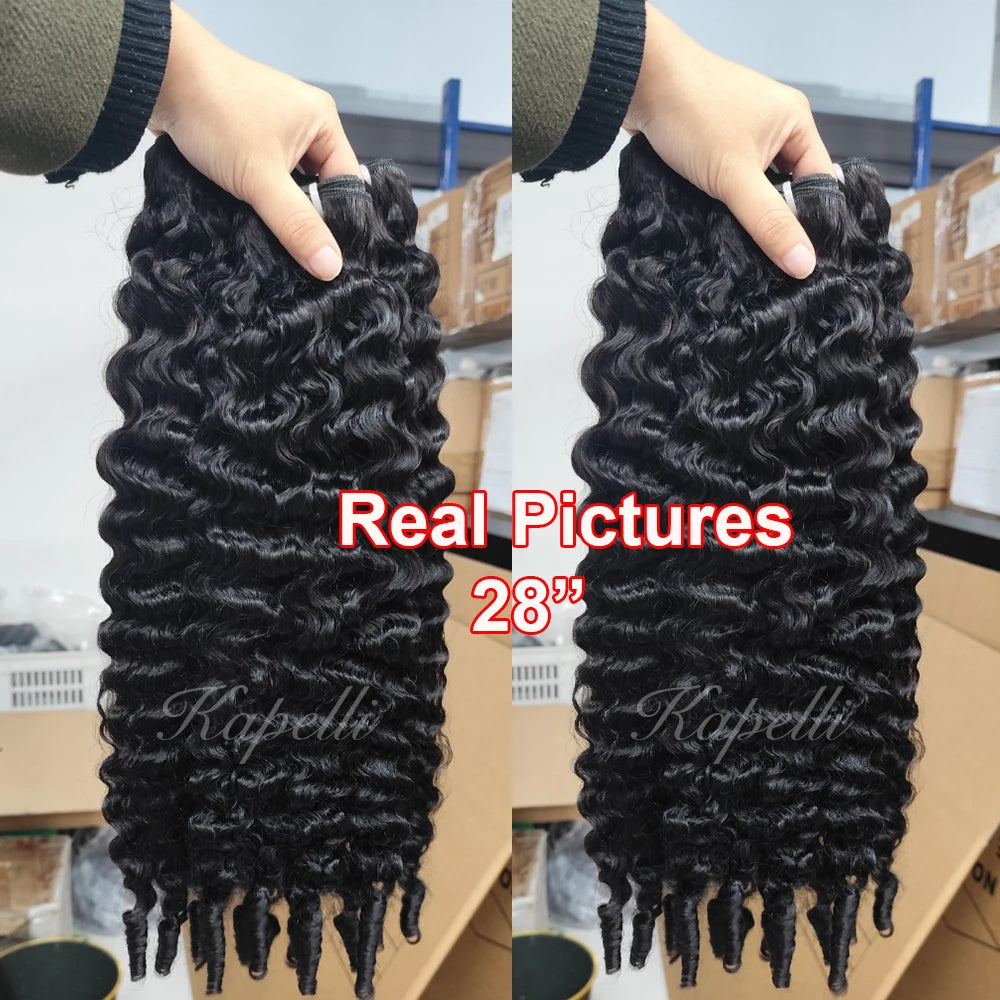 10A Burmese Curly Bundles Virgin Hair Burmese Vietnamese Raw Human Hair Extensions 3C4A Spiral Curly Hair Bundles 1/3/4 Pcs