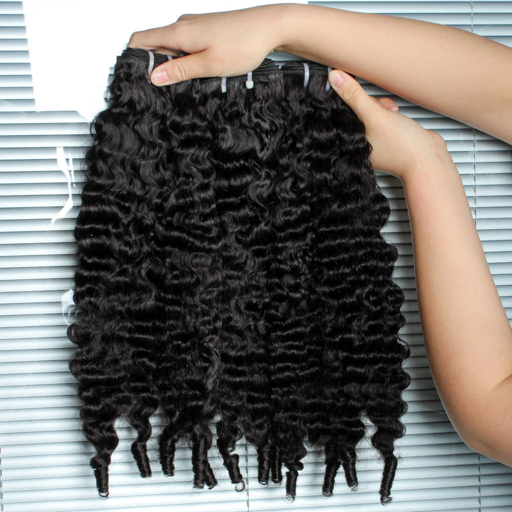 10A Burmese Curly Bundles Virgin Hair Burmese Vietnamese Raw Human Hair Extensions 3C4A Spiral Curly Hair Bundles 1/3/4 Pcs